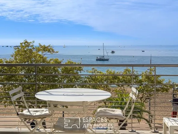 Appartement duplex avec balcon et vue mer panoramique