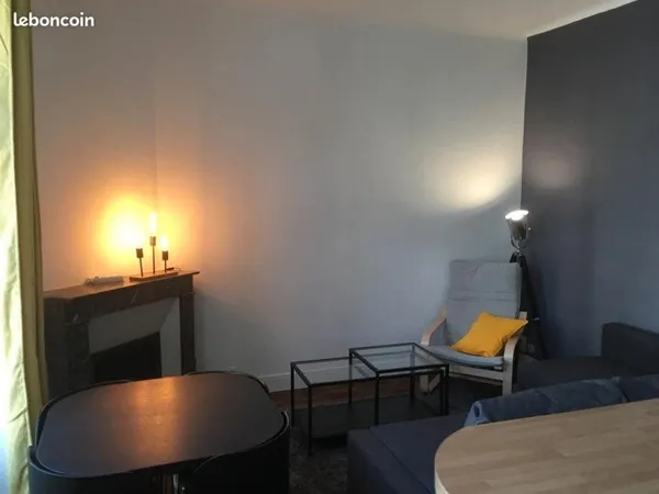 Plein coeur Quartier Saint-Hélier T3 MEUBLE, vue sur la Vilaine