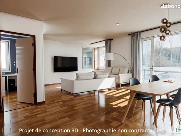 Appartement 3 pièces 66 m²