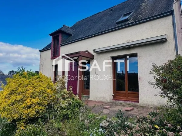 Maison sur le port de Saint Goustan - AURAY- Coup de coeur
