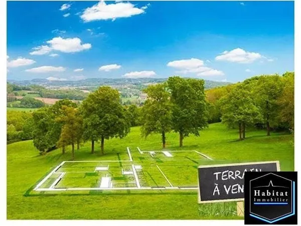 Terrain constructible 700 m²