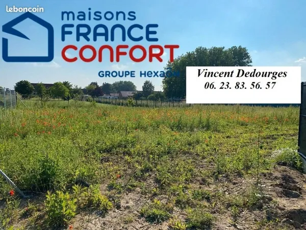 Terrain 510 m² Bailleul Sir Berthoult