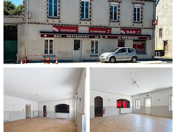 Bâtiment 220m2 (ancien bar-restaurant)