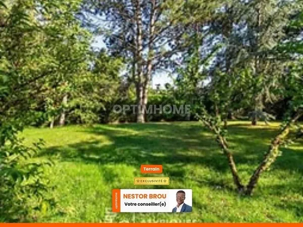 Terrain constructible 575 m²