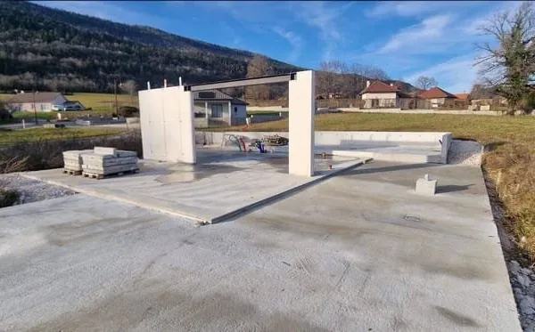 Terrain constructible 1392 m²