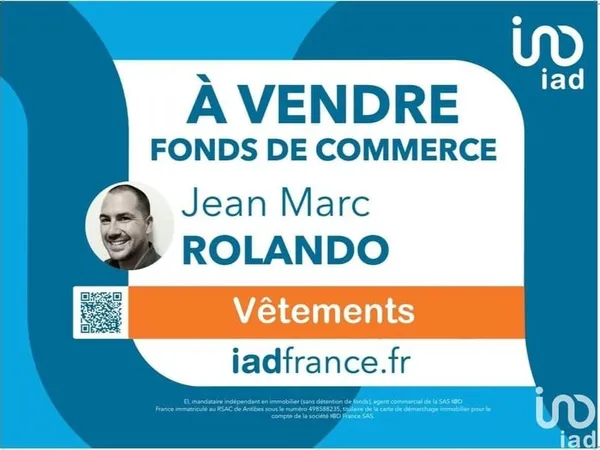 Fonds de commerce 37 m²