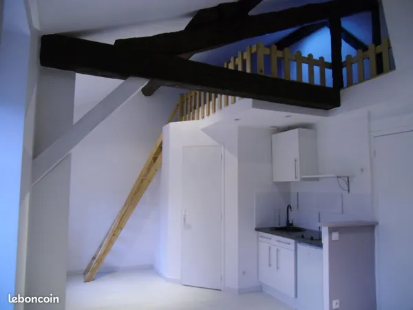 Charmant studio meublé avec mezzanine - Emplacement idéal