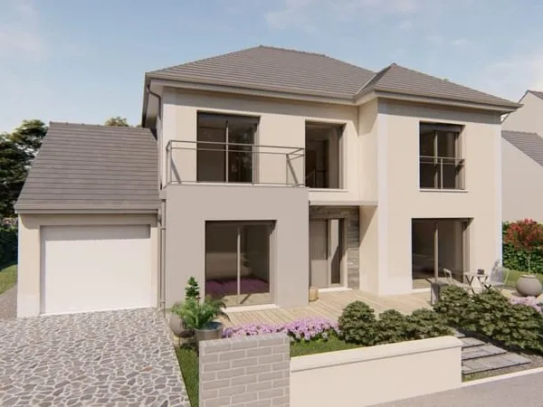 Maison 135 m² avec terrain à COUBRON (93)