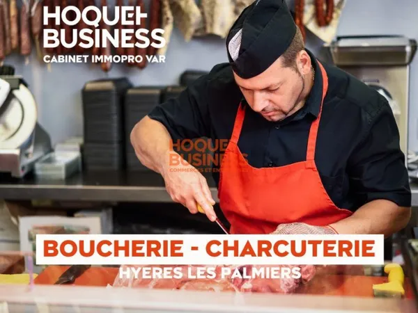 Boucherie, charcuterie, fonds de commerce 84 m² Hyères