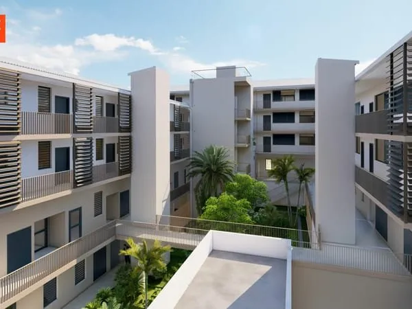 LIGNE DES BAMBOUS - 2 Locaux commerciaux ou professionnels neufs de 118 m² -Loyer 2 537 € HC/HT