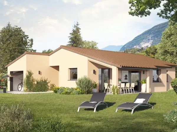 MAISON NEUVE PLAIN PIED 95 M² + GARAGE