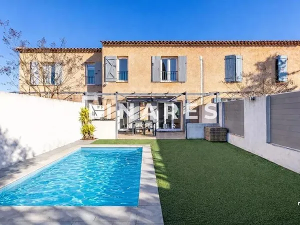 LA PERTUISIENNE - Maison T4 de 92m2 - Piscine - Garage - 84120 P