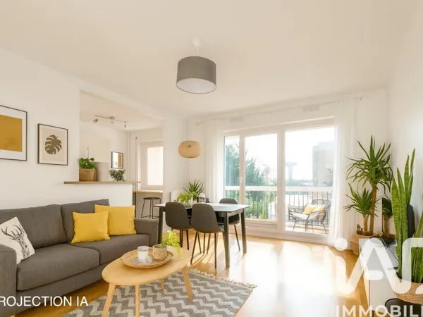 Appartement 3 pièces 64 m²