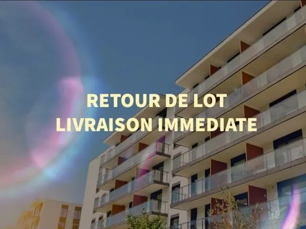 RETOUR DE LOT 4P AU 4E ETAGE AVEC TERRASSE DE 20m² DEJA LIVRE !! !!