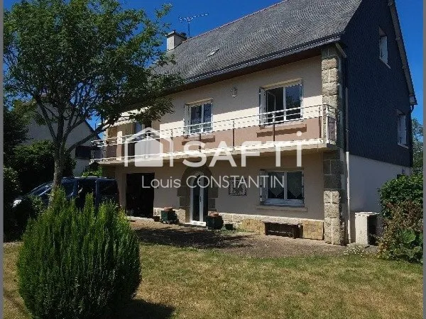 Maison familiale lumineuse , 5 chambres, bureau et possibilité investissement locatif avec T1 au rdc