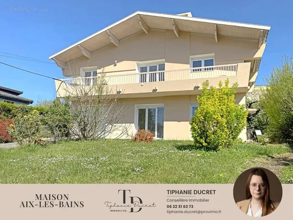 Maison 5 pièces avec jardin - Aix-les-Bains