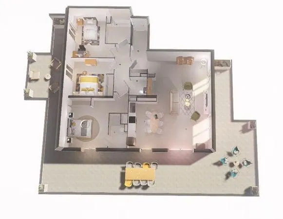 Appartement 4 pièces 106 m²