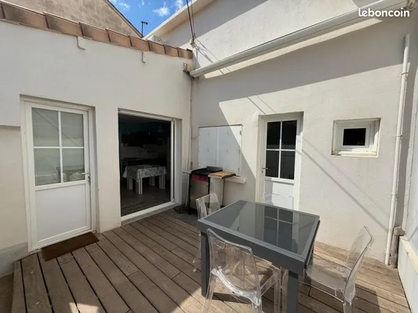 Vente | Maison T4 | 4p | 3ch | 68 m² | Valras-Plage | Expo Nord-Est | Terrasse