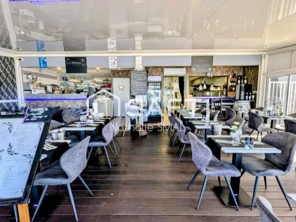Restaurant reconnu - Cap d'Agde - Emplacement idéal - Tout équipé - Clé en main - Terrasse.