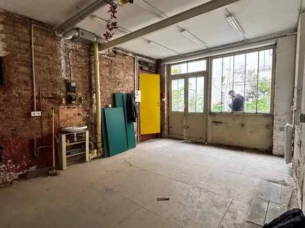 Paris 18e Passage de Clichy - Local à aménager de 24 m²