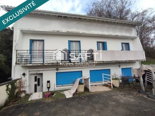 IMMEUBLE DE RAPPORT AVEC ANNEXE ET PATIO