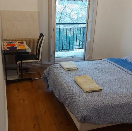 Colocation Chambre avec balcon privatif