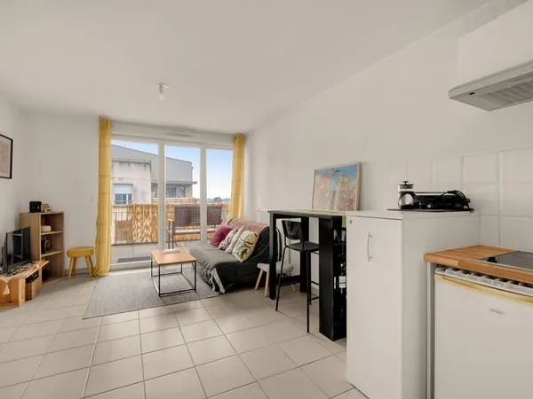 En exclusivité 4ème étage lumineux ! Charmant T2 de 41 m2