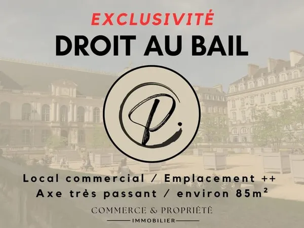 EXCLUSIVITÉ - LOCAL COMMERCIAL SUR AXE PASSAGER HYPER CENTRE