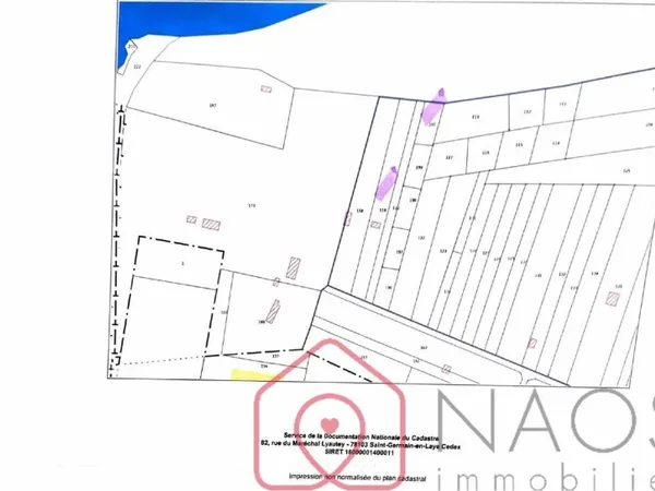 Terrain en individuel 1706 m²