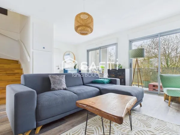 Duplex lumineux face au Parc Mussonville