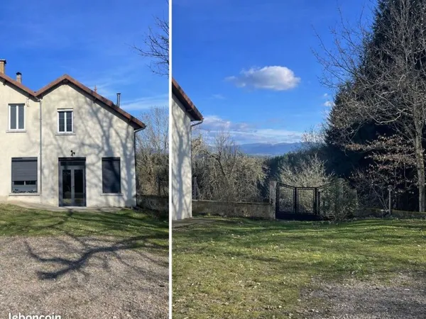 Grande maison rénovée avec terrain à Palladuc (63) - Idéale famille nombreuse (5 chambres) ou profes