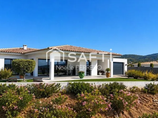 Villa récente de charme 4P plein sud Sainte Maxime