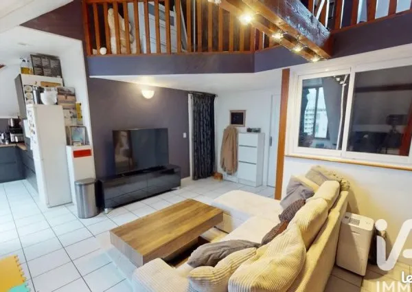 Duplex 2 pièces 47 m²