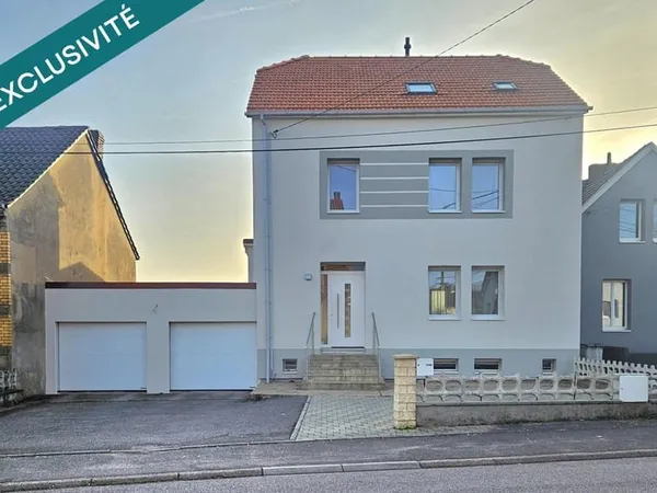 Maison rénovée 170 m² avec jardin et double garage