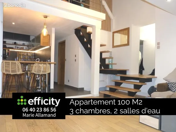 Appartement 4 pièces 54 m²