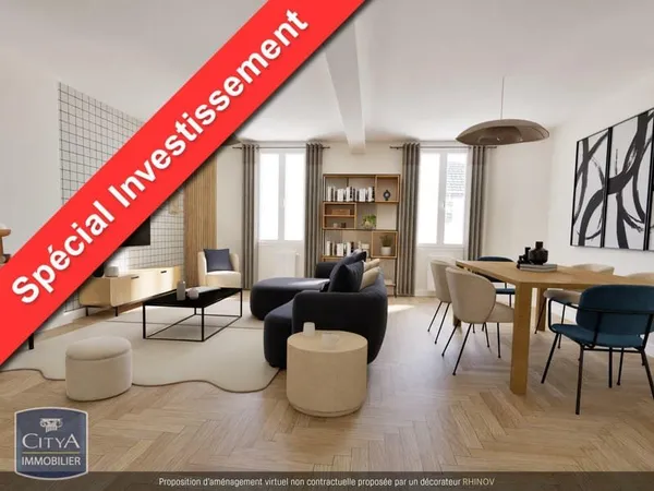 Appartement 2 pièces 45 m²