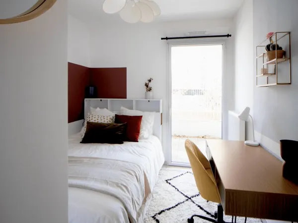 Chambre cocooning de 10 m² à louer près de Lyon