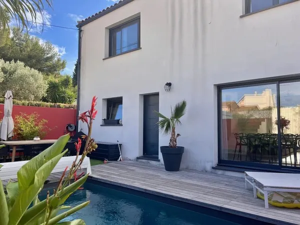 Sète, Quartier du Triolet, charmante villa 4 pièces avec pis