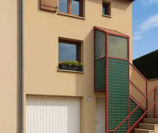 MAISON DE VILLE EN VIAGER