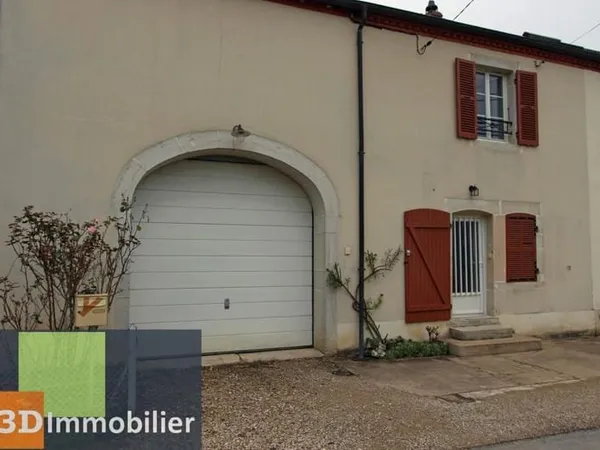 Proche Bletterans, à vendre une maison avec un rapport locatif