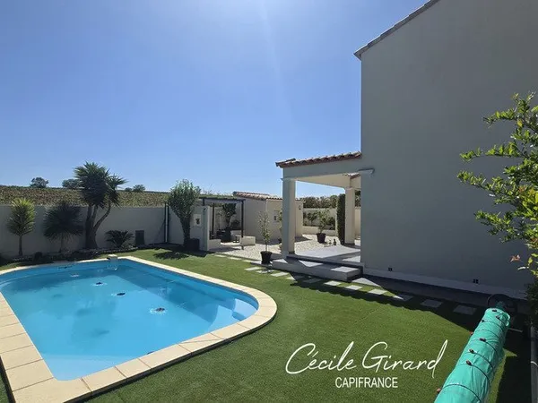 Exclusivité ! Maison à vendre 5 pièces SAUVIAN (34) piscine, garage