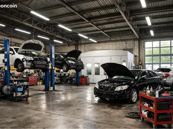 Location atelier carrosserie automobile