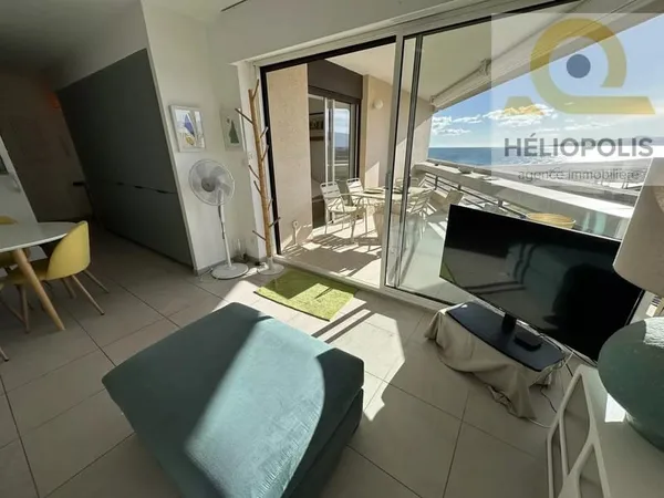 Appartement prestigieux - Canet Sud Vue exceptionnelle • 40 m² • État impeccable