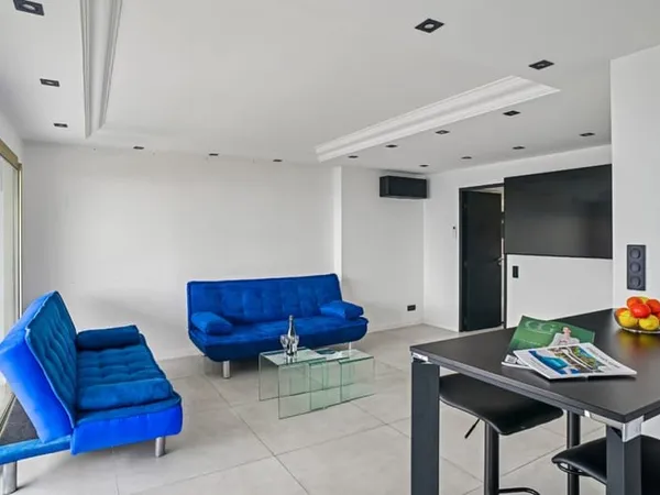 Croisette Cannes : appartement 2 pièces avec terrasse et vue mer