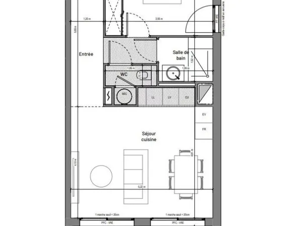 Appartement T2 - Résidence neuve à Uzès (VEFA)
