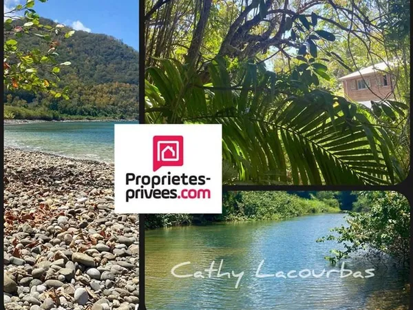 Terrain 4000 m2 accès littoral -Pointe Noire, Guadeloupe