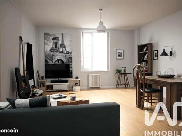 Appartement 2 pièces 55 m²