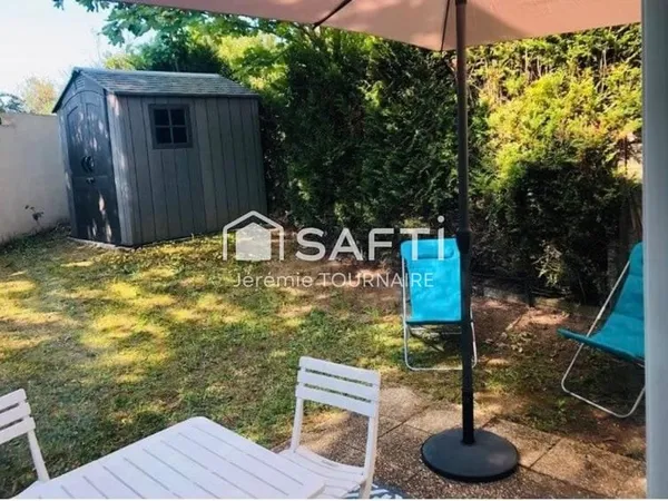 Appartement avec jardin de 40m² et cabanon