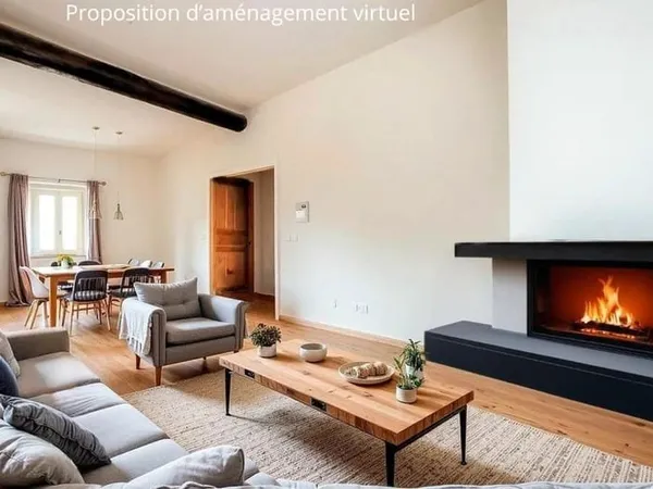 Maison de village avec terrasse et garage