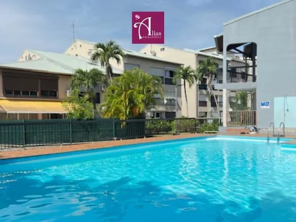 Studio à vendre Gosier Bas du Fort 27 m2 Résidence sécur